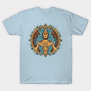 Mystic Melodies: Spiritual Alchemy in Art T-Shirt